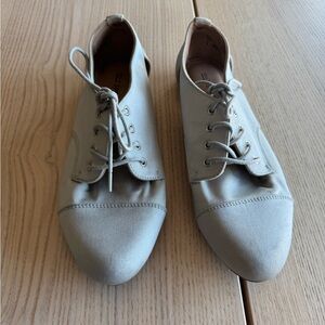Call it spring Light Gray Lace-Up Oxford Shoes